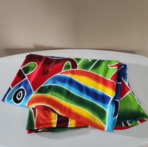 La Pareo Company Vibrant Tribal Tropical Parrot Pareo/Sarong |46x64"|